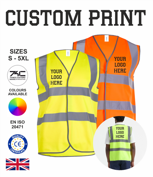 Safety High Vis Waist Coat