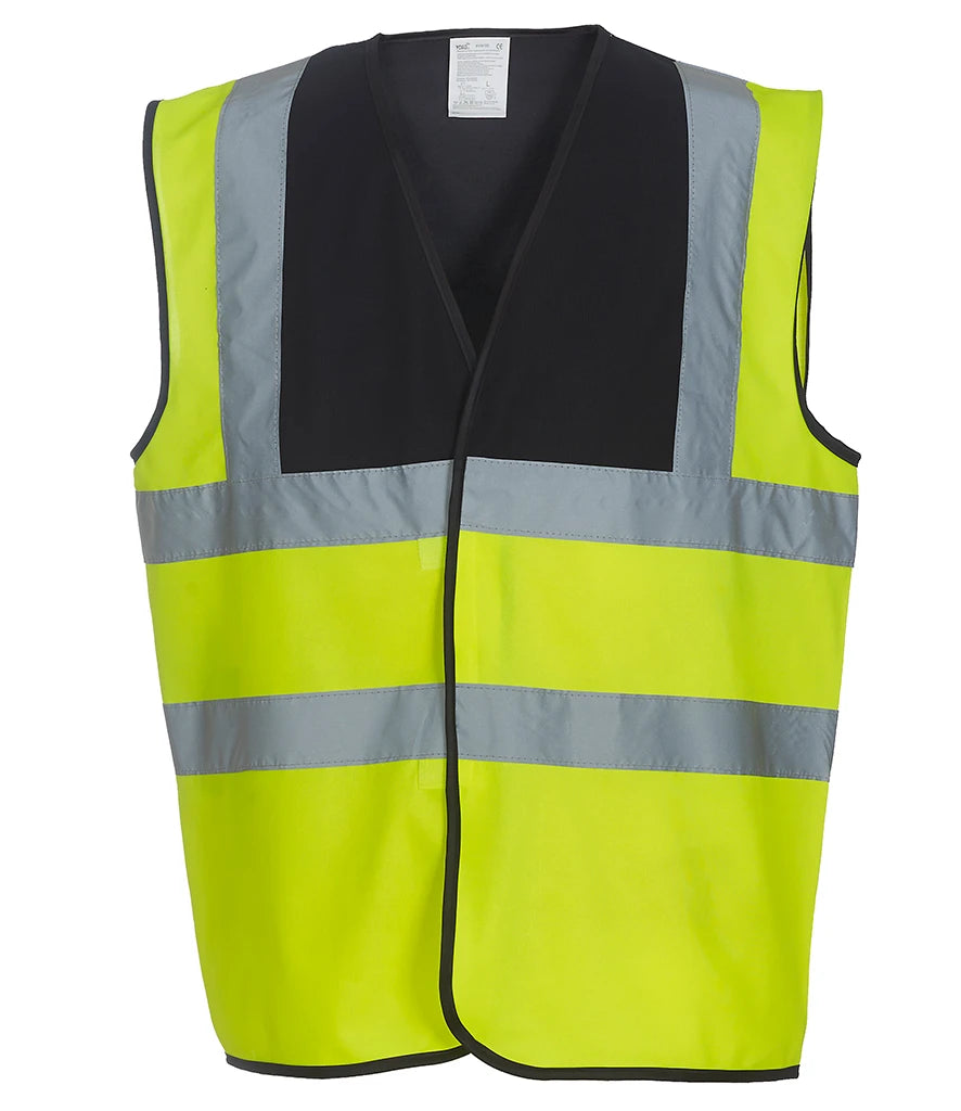 Printed Multicoloured Hi-Vis Waistcoat