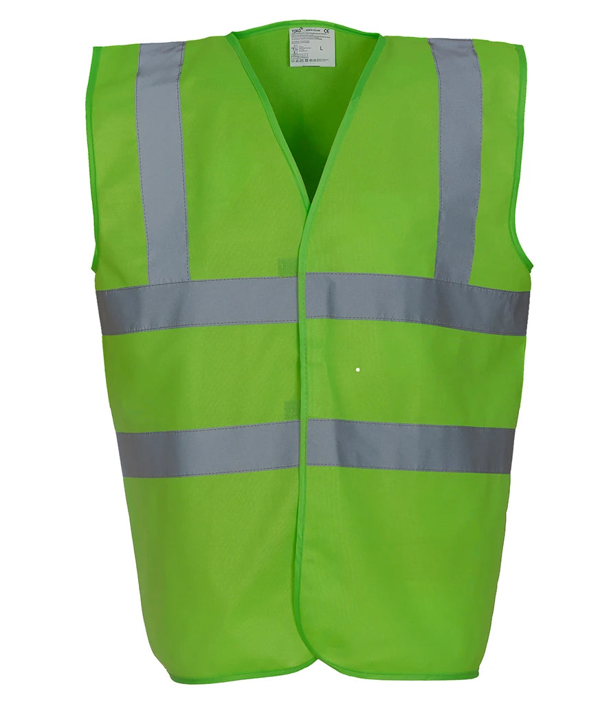 Printed Multicoloured Hi-Vis Waistcoat