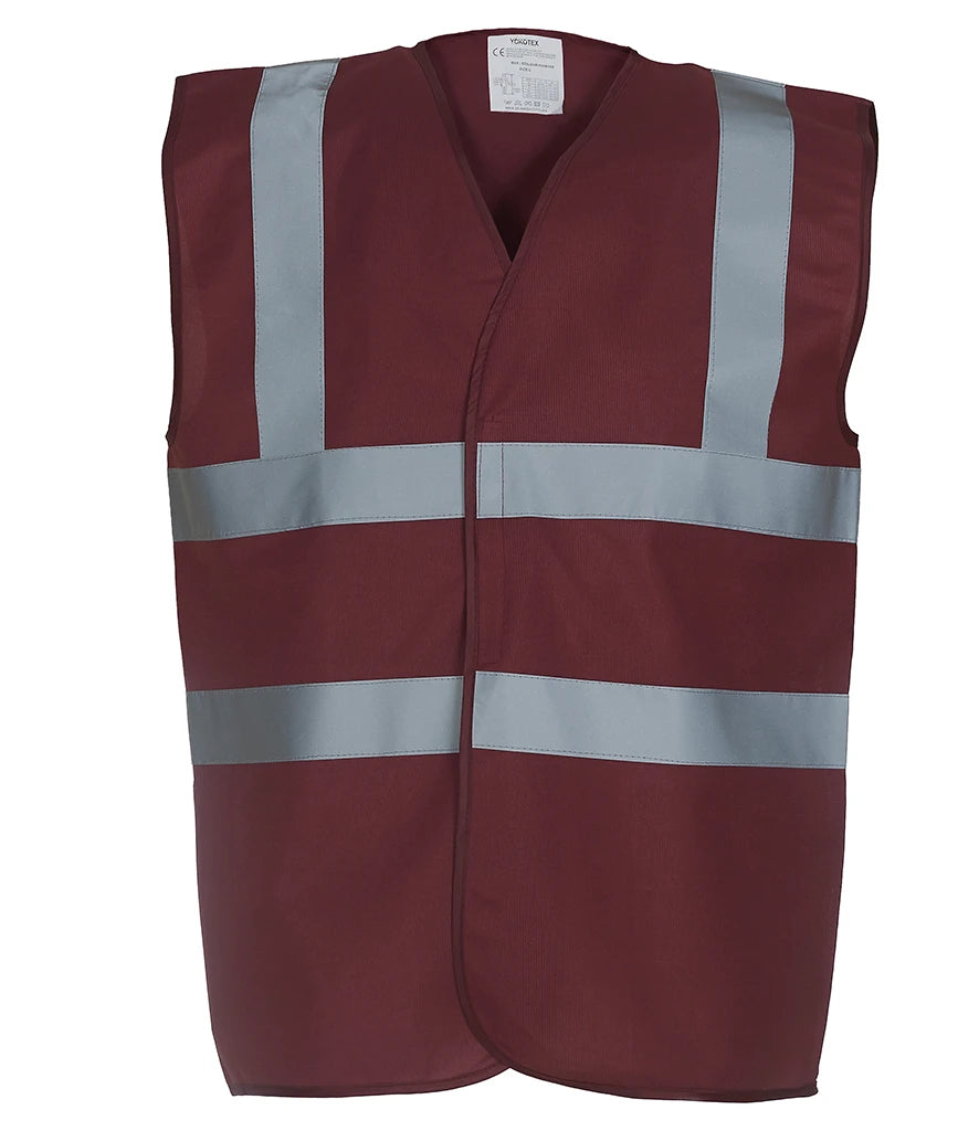 Printed Multicoloured Hi-Vis Waistcoat
