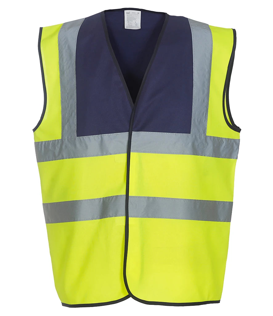 Printed Multicoloured Hi-Vis Waistcoat