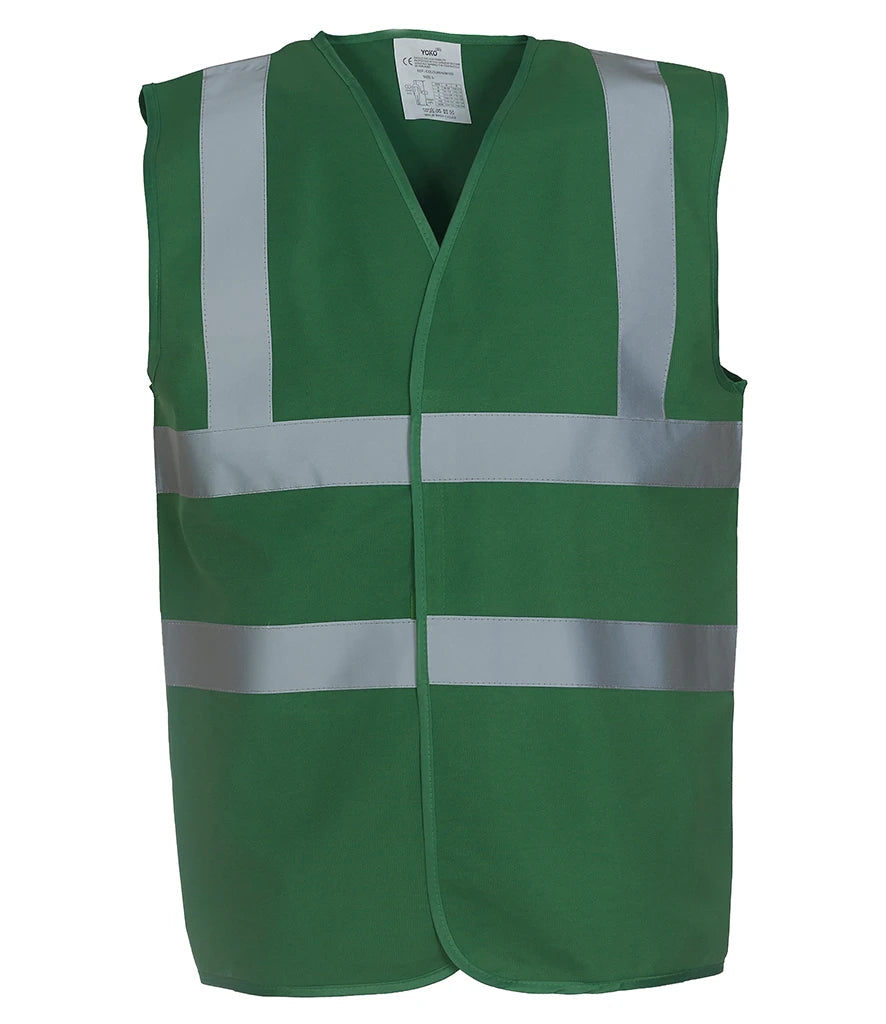 Printed Multicoloured Hi-Vis Waistcoat