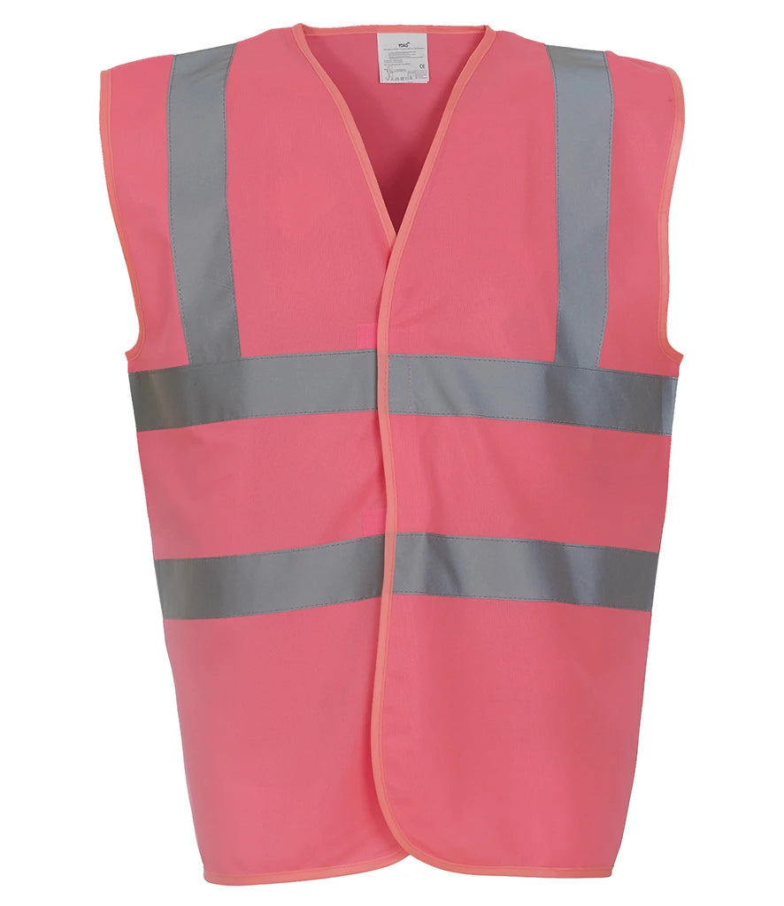 Printed Multicoloured Hi-Vis Waistcoat