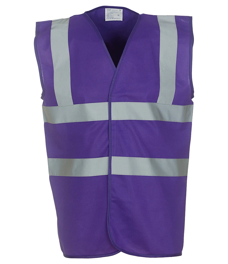 Printed Multicoloured Hi-Vis Waistcoat