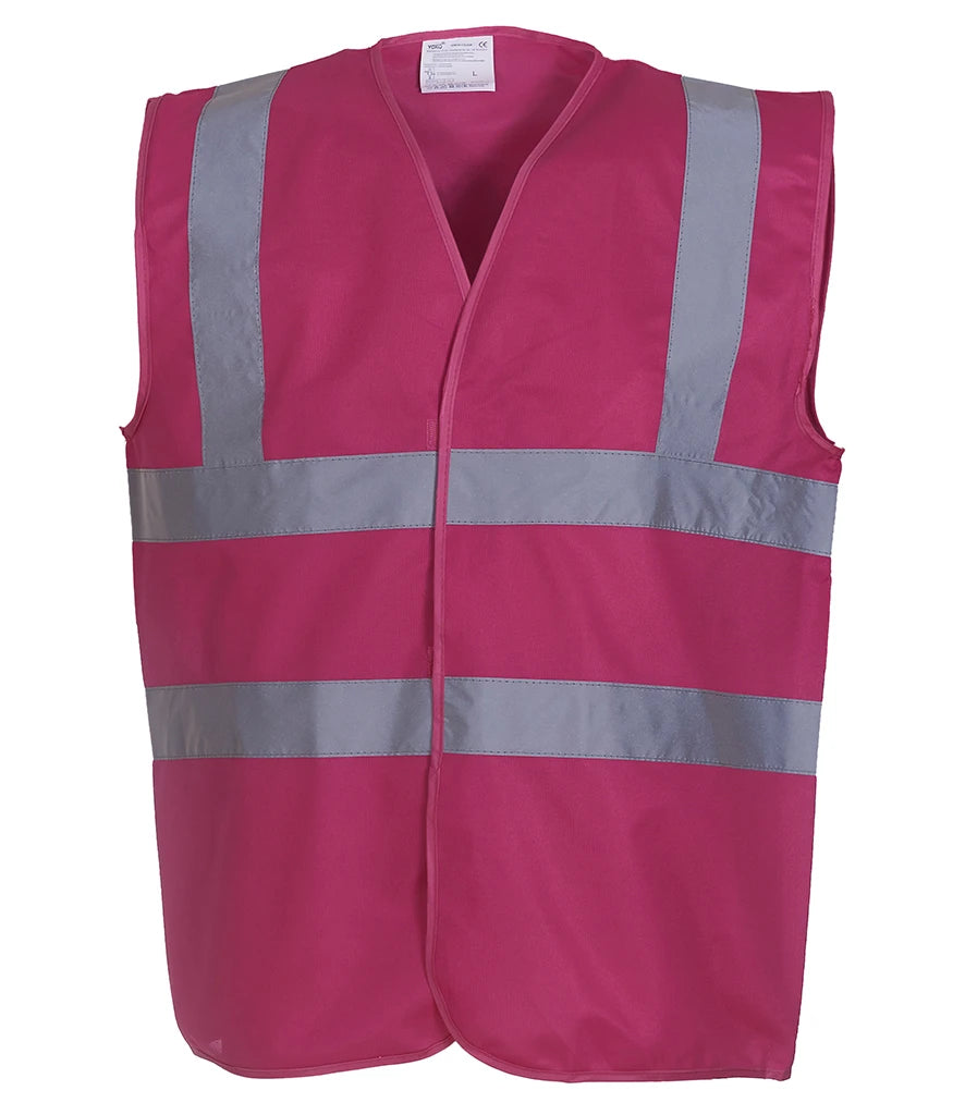 Printed Multicoloured Hi-Vis Waistcoat