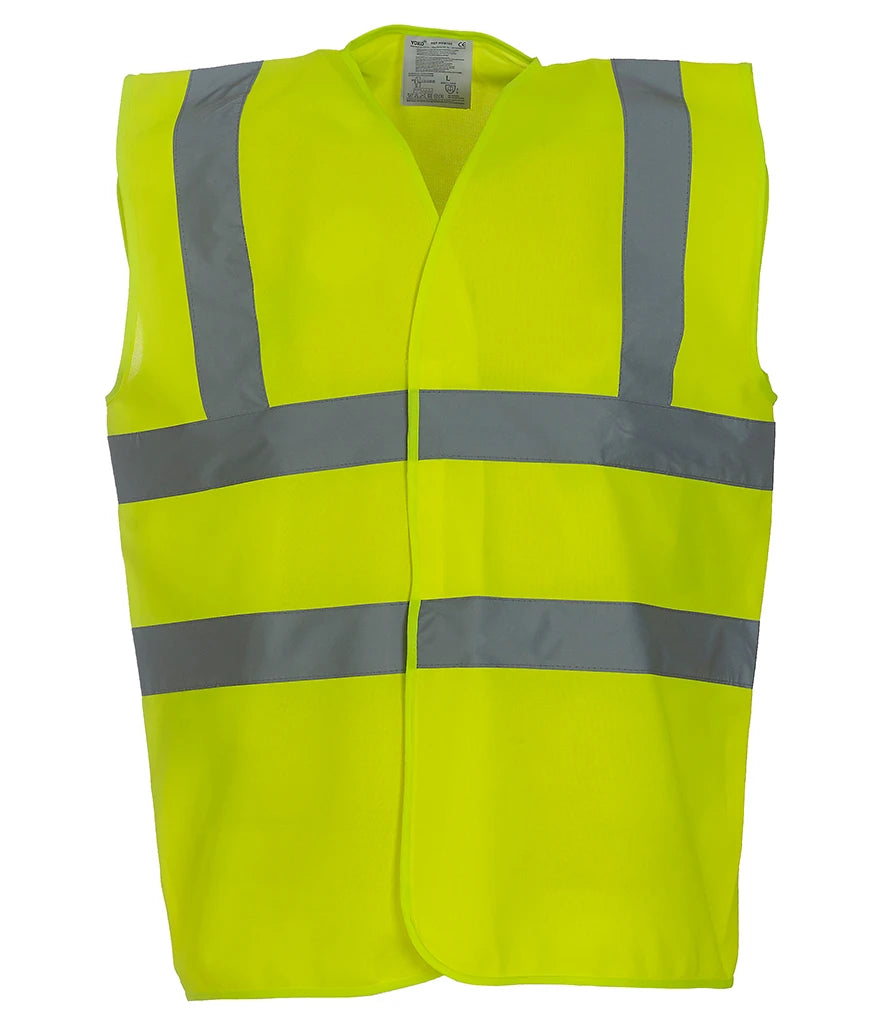 Printed Multicoloured Hi-Vis Waistcoat